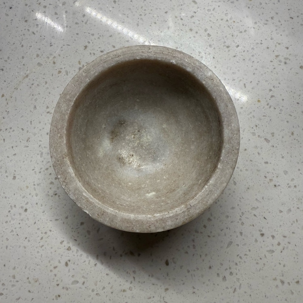 Hearth & Hand marble salt cellar